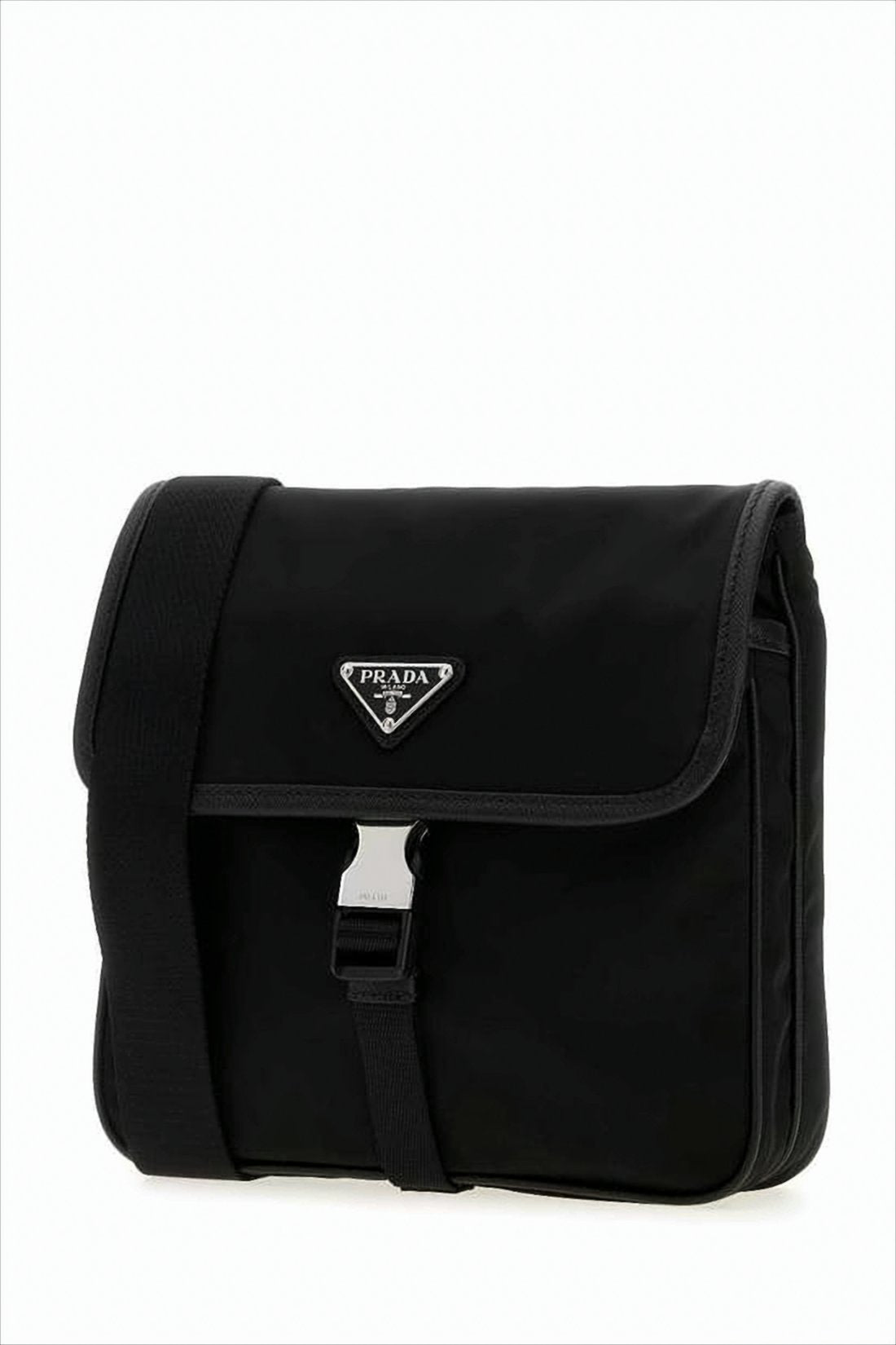 Rectangular Recycled Nylon Crossbody Bag