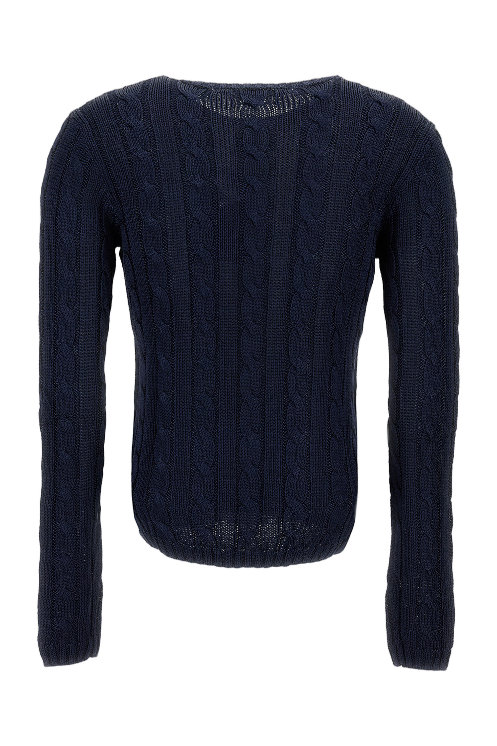 Cable Knit Crewneck Pullover Sweater
