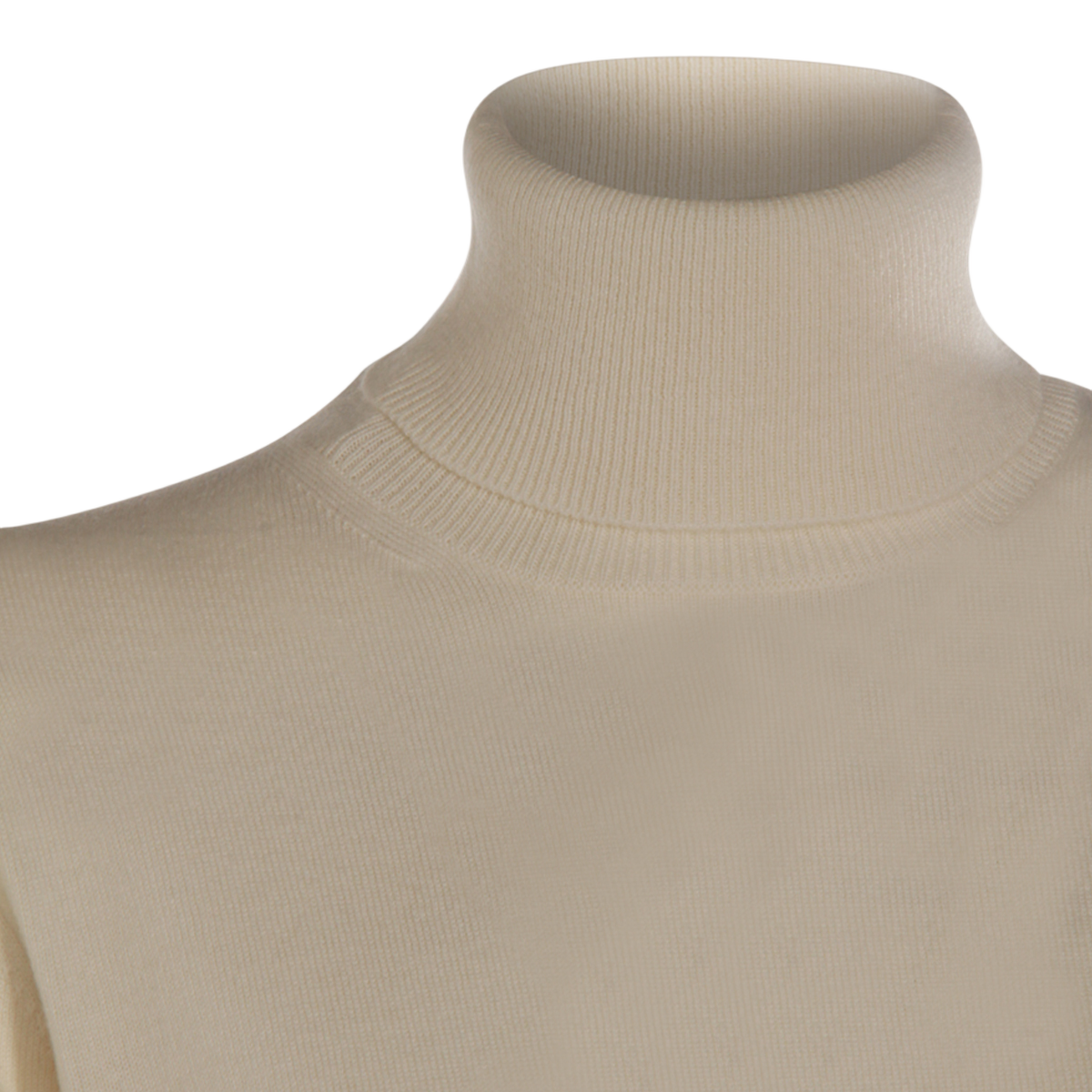 Classic Turtleneck Sweater with Ribbed Cuffs