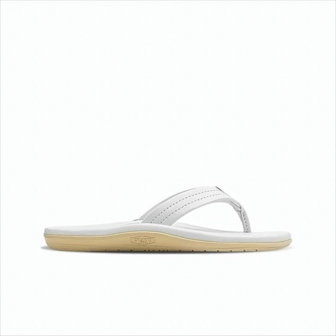 Minimalist Leather Thong Sandals with Cushioned Footbed