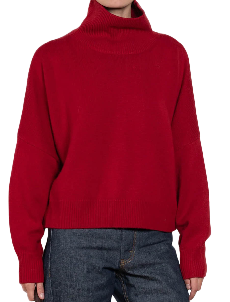 Luke Stand Collar Sweater