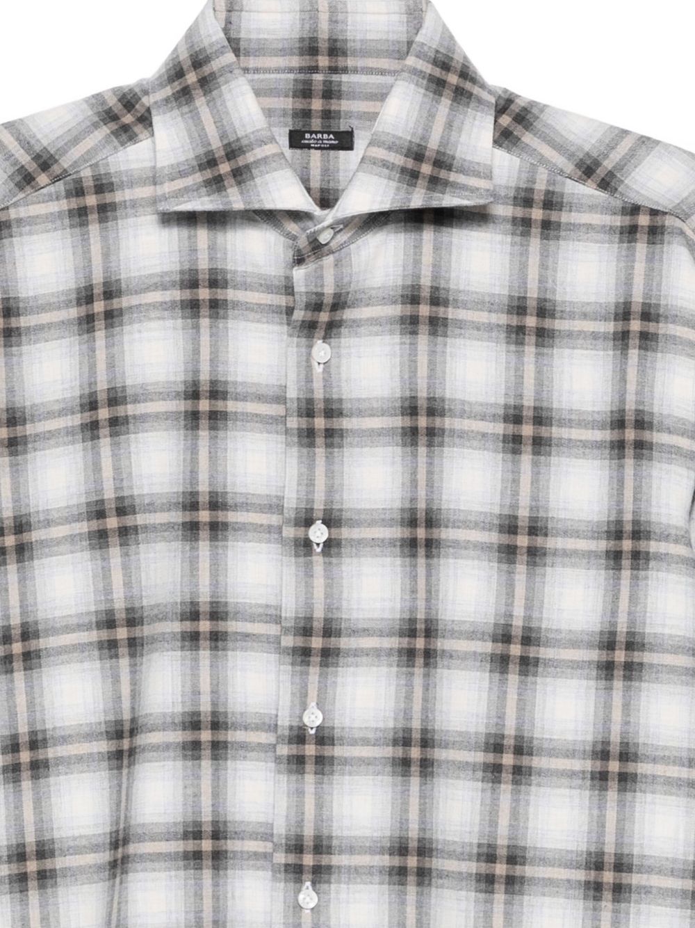 Refined Grey Button-Down Shirt