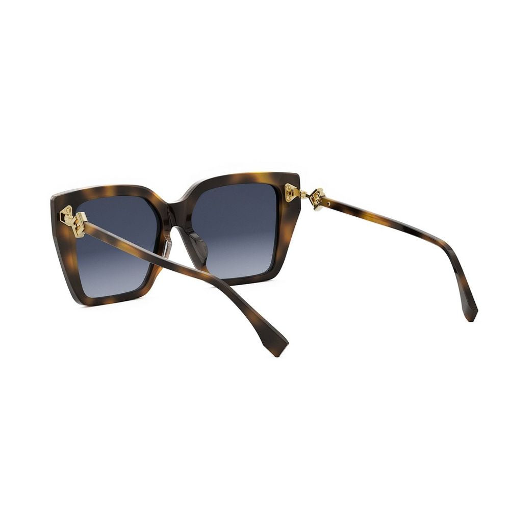 Ff Diamonds Oversized Square Ff Diamonds Sunglasses