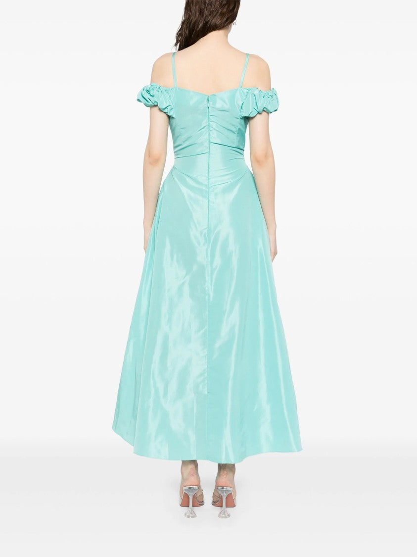 Midi Taffeta Dress