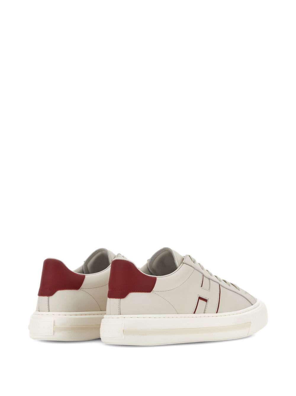 Low-Top Sneakers With Silk And Nylon Upper