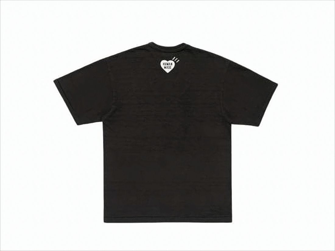 Graphic Black Cotton T-Shirt