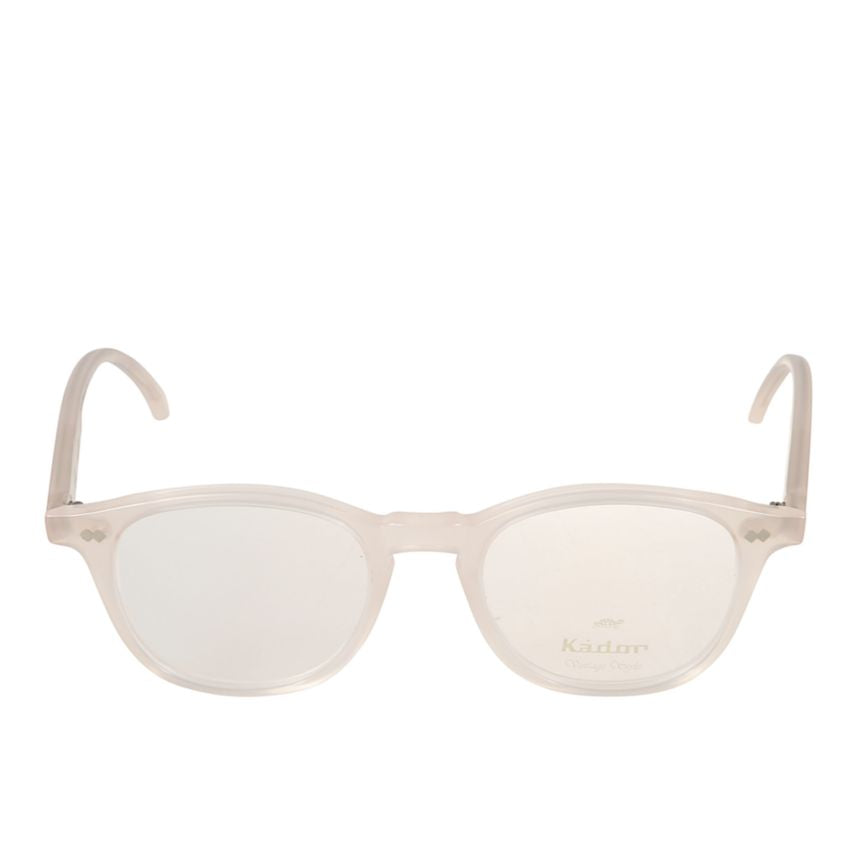 Pepper Translucent Beige-Tinted Eyeglasses with Rectangular Lenses