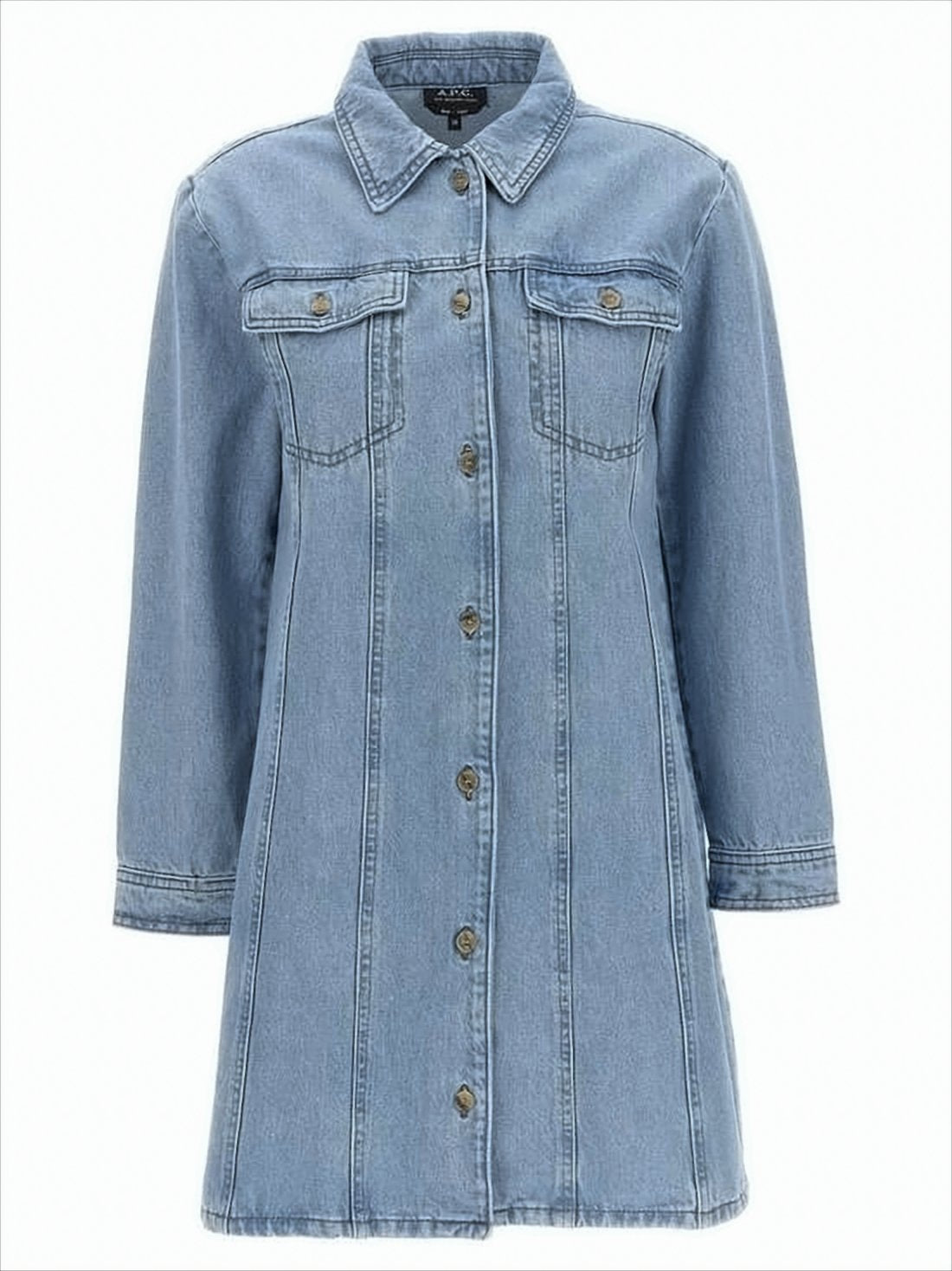 Denim Midi Dress