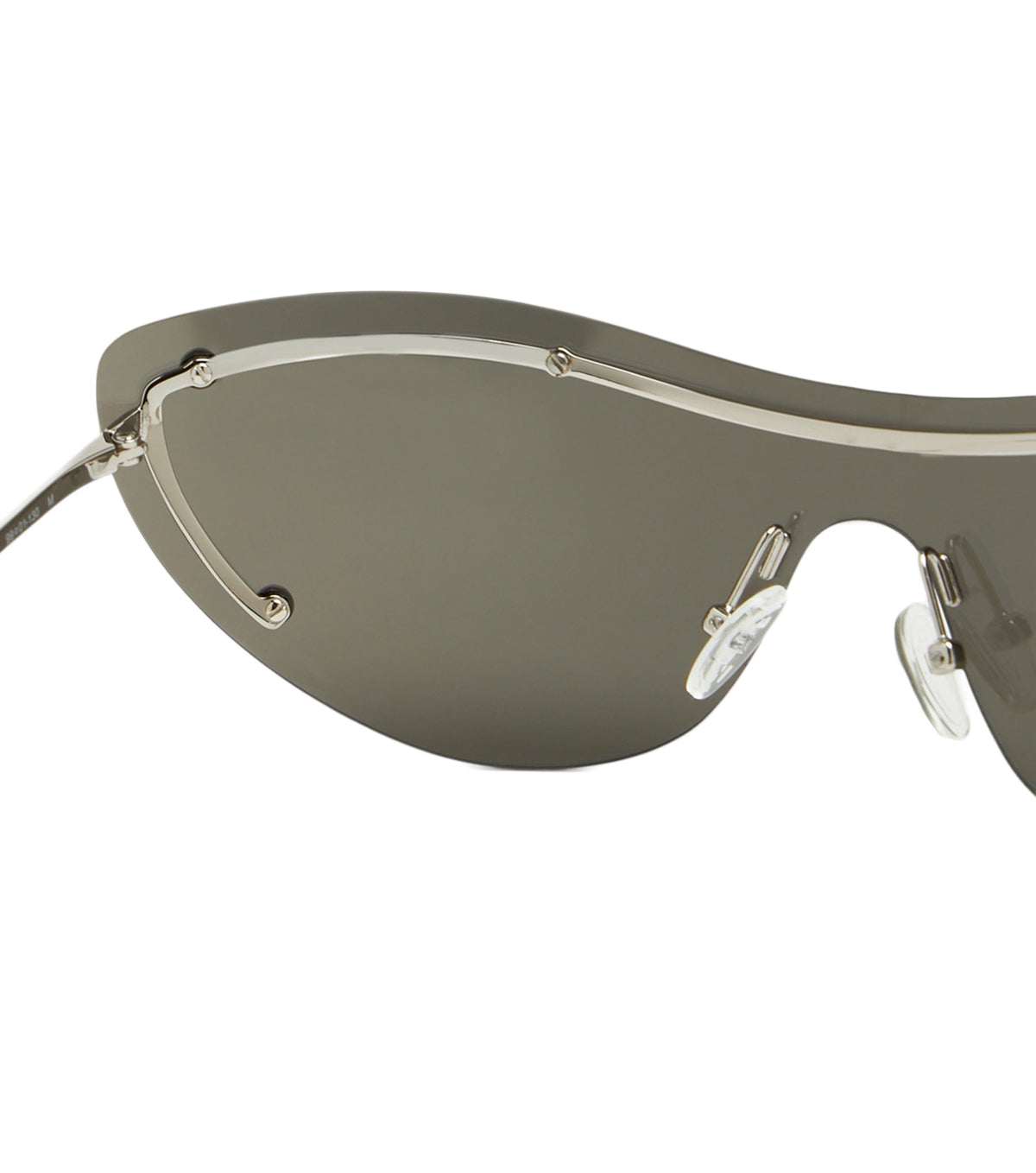 Futuristic Curved Shade Sunglasses