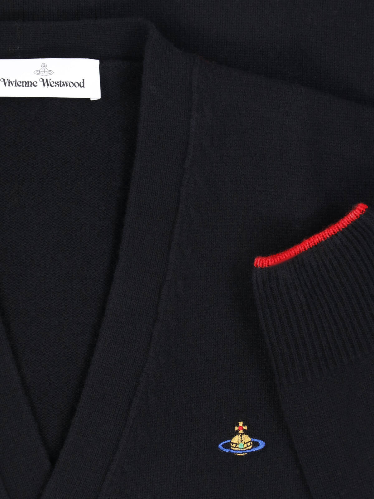 Black Crew Neck Fitted Sweater