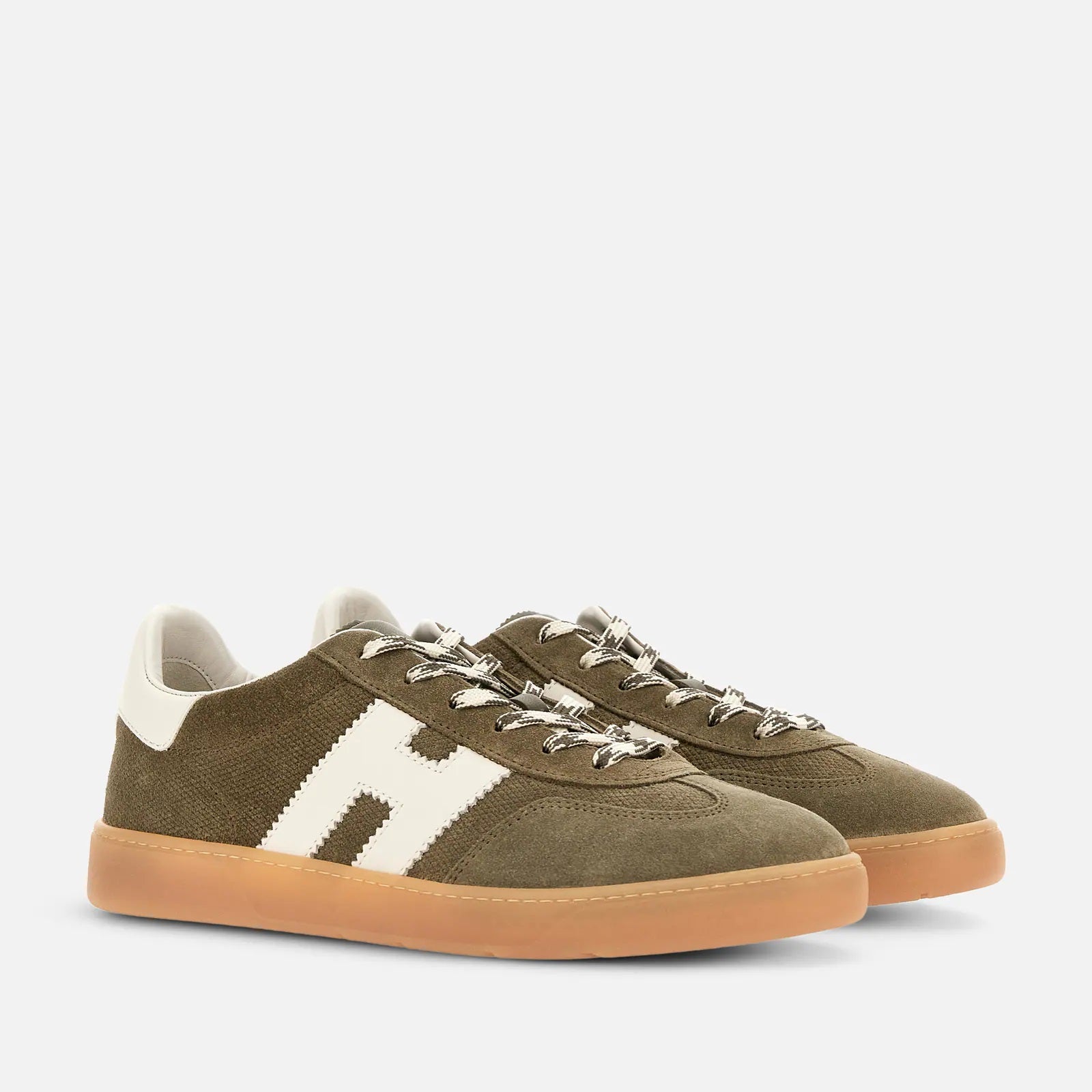 Cool Lace-Up Sneakers in Calfskin