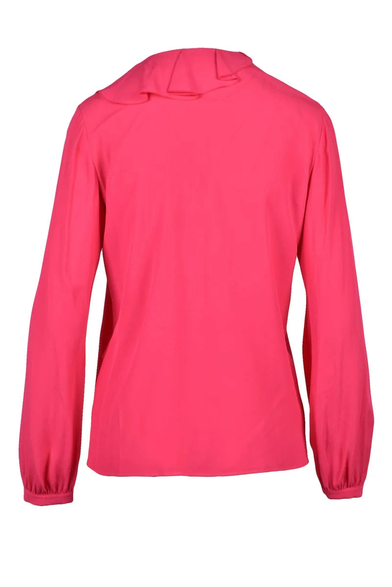 Voile Blouse - Fuchsia