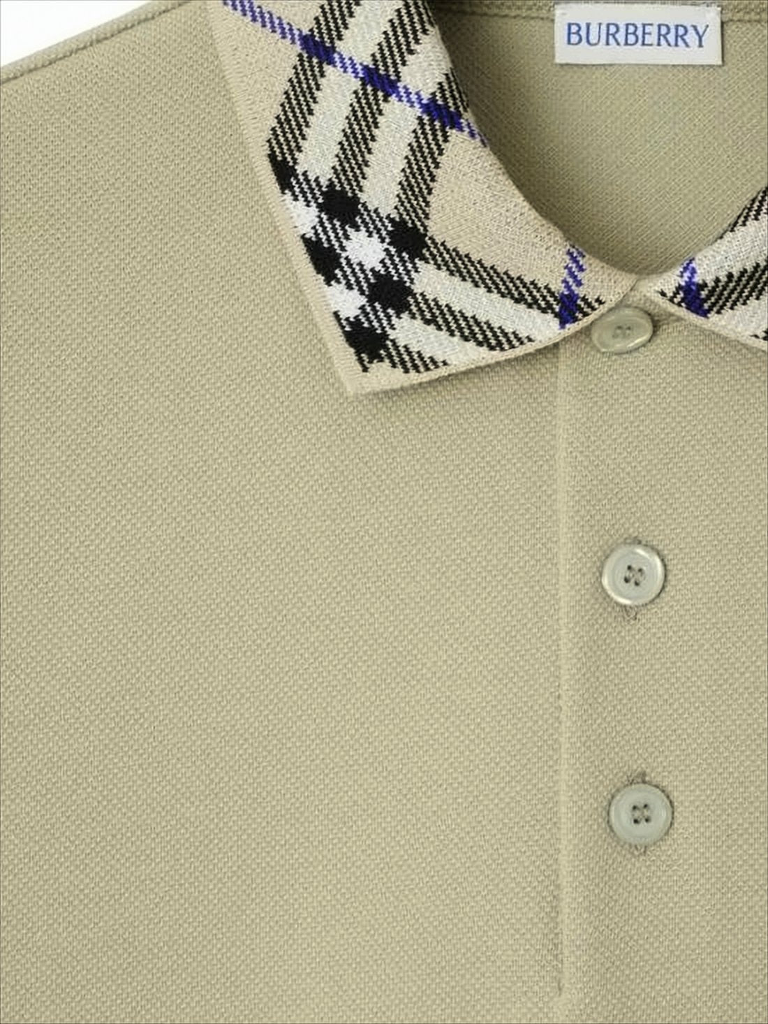Textured Fabric Polo Shirt