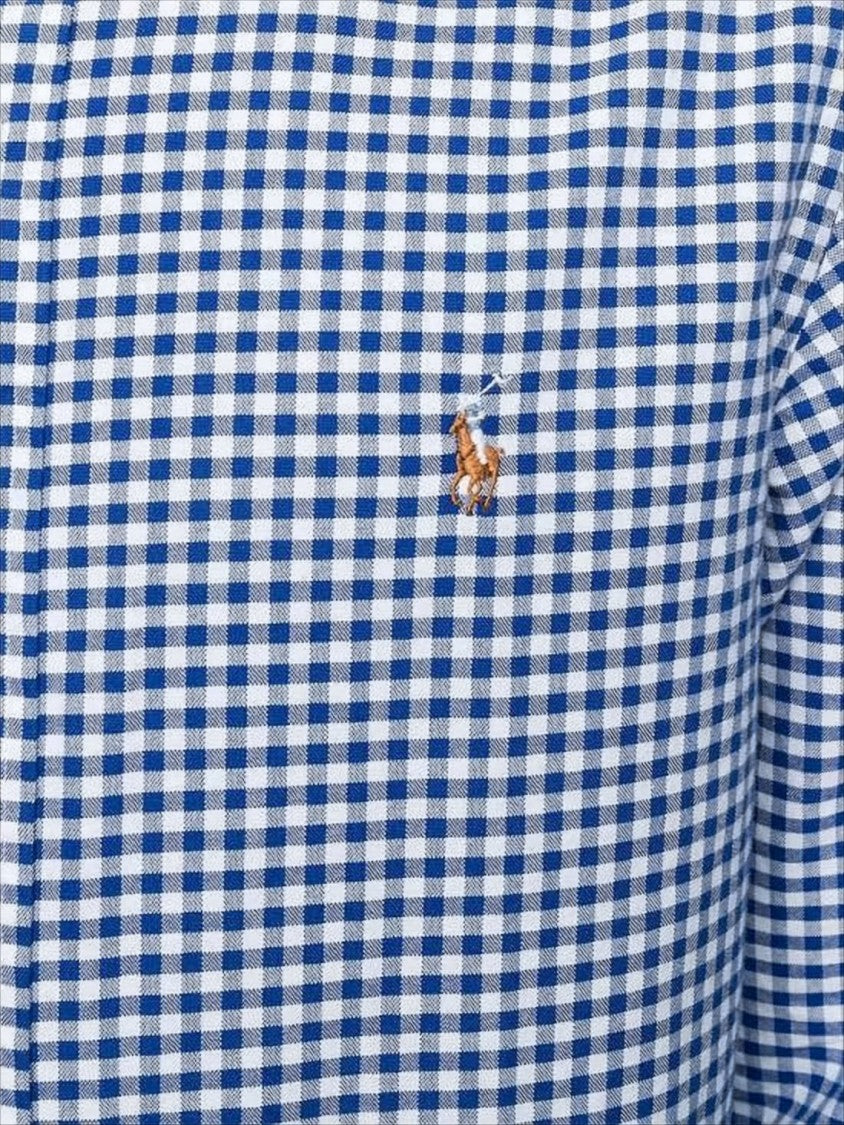 Classic Gingham Check Long-Sleeve Shirt