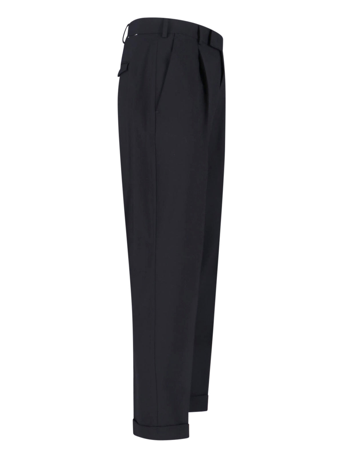Tailored Straight-Leg Trousers With Minimalist Design