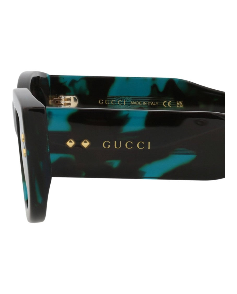Square-Frame Acetate Sunglasses