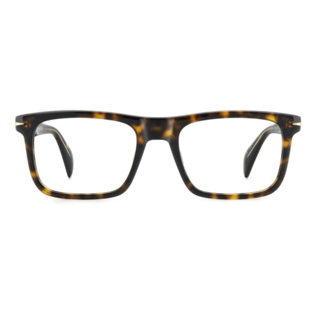 Db 1191 Rectangular Tortoiseshell Acetate Eyeglasses