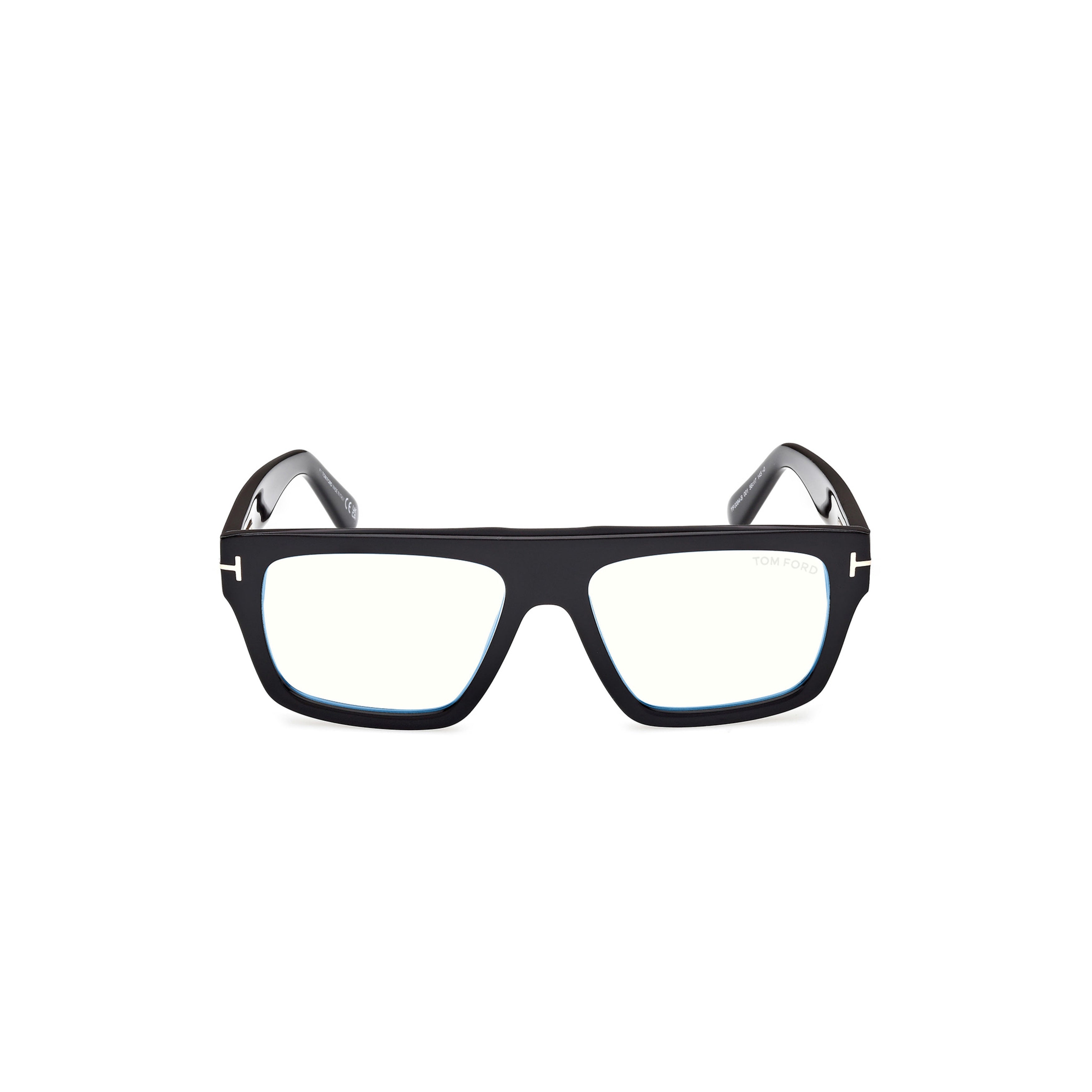 Ft6084-B Bold Rectangular Acetate Sunglasses