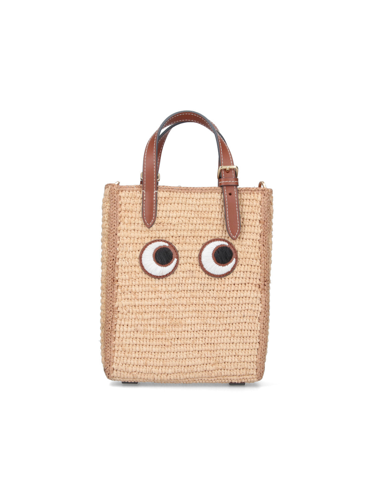 "N/S Eyes" Tote Bag – Cream