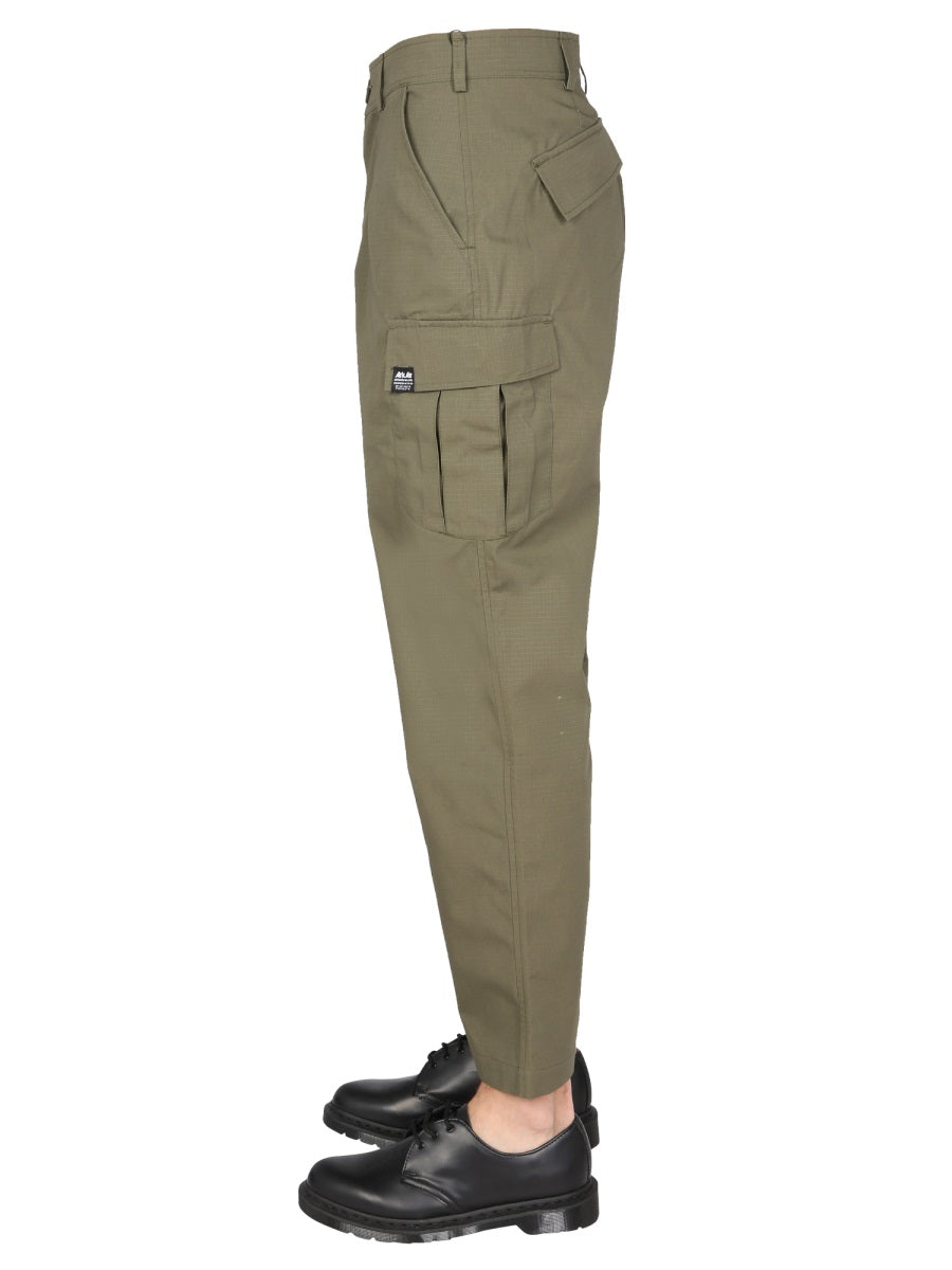 Brown Cargo Pants With Functional Design