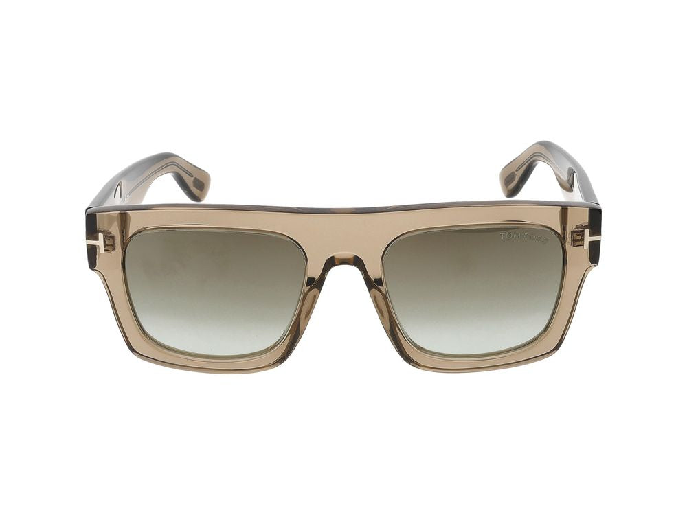 Sunglasses Tom Ford FT0711 47Q Marrone Chiaro/Altri/Verde Specchiato 53/20/145