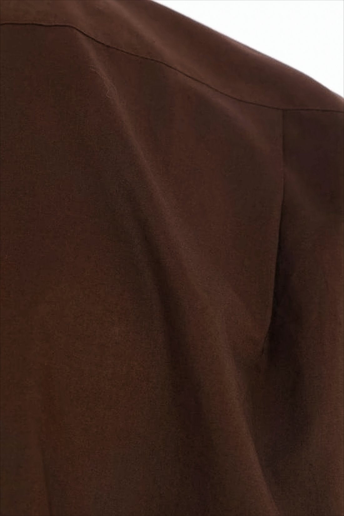 Boxy Cropped Short-Sleeve Shirt with Classic Collar