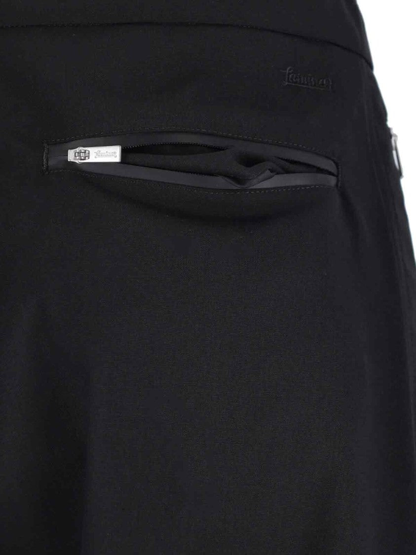 Wool Track Pants – Black