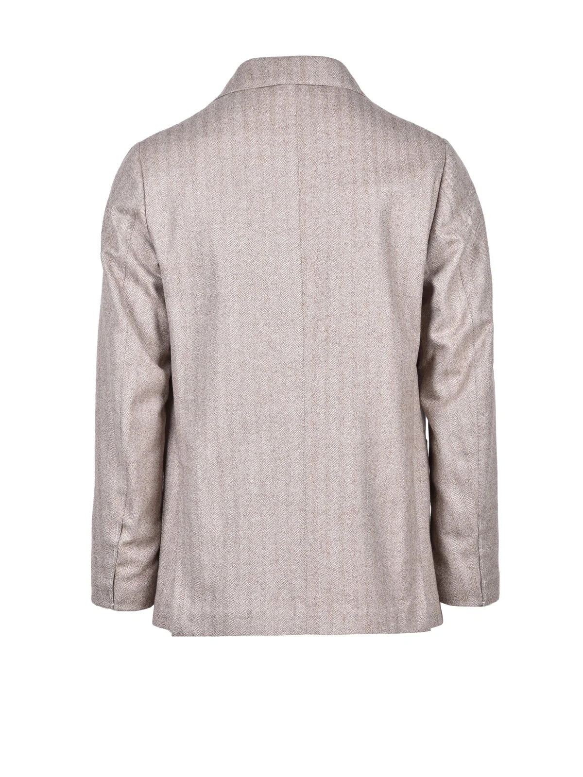 Virgin Wool Jacket - Brown