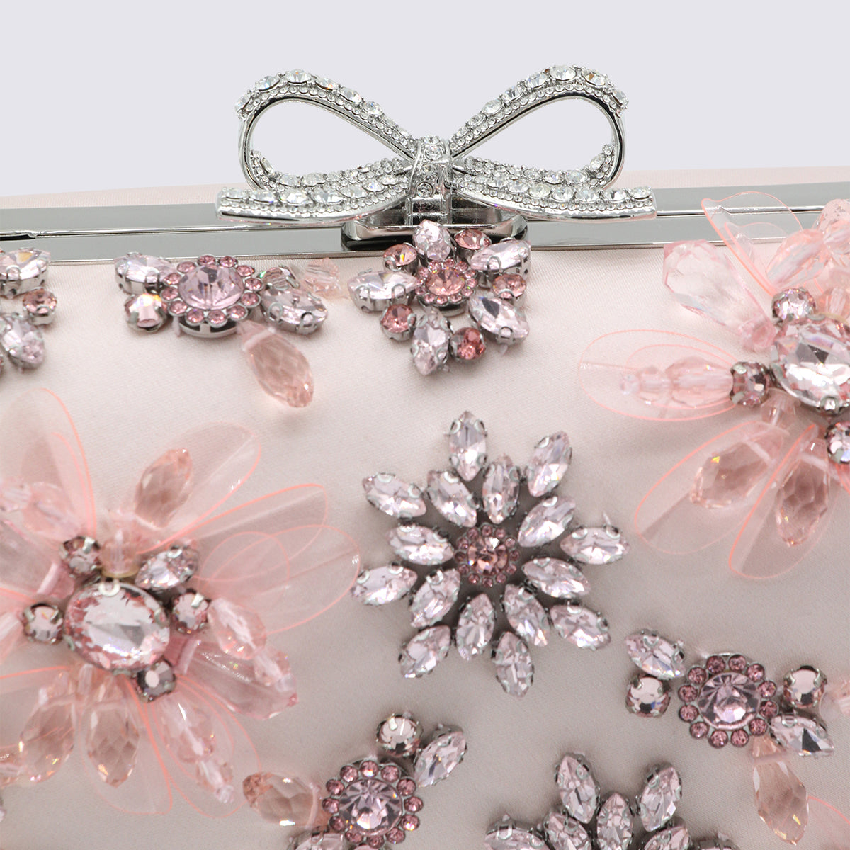 Pink Embellished Clutch
