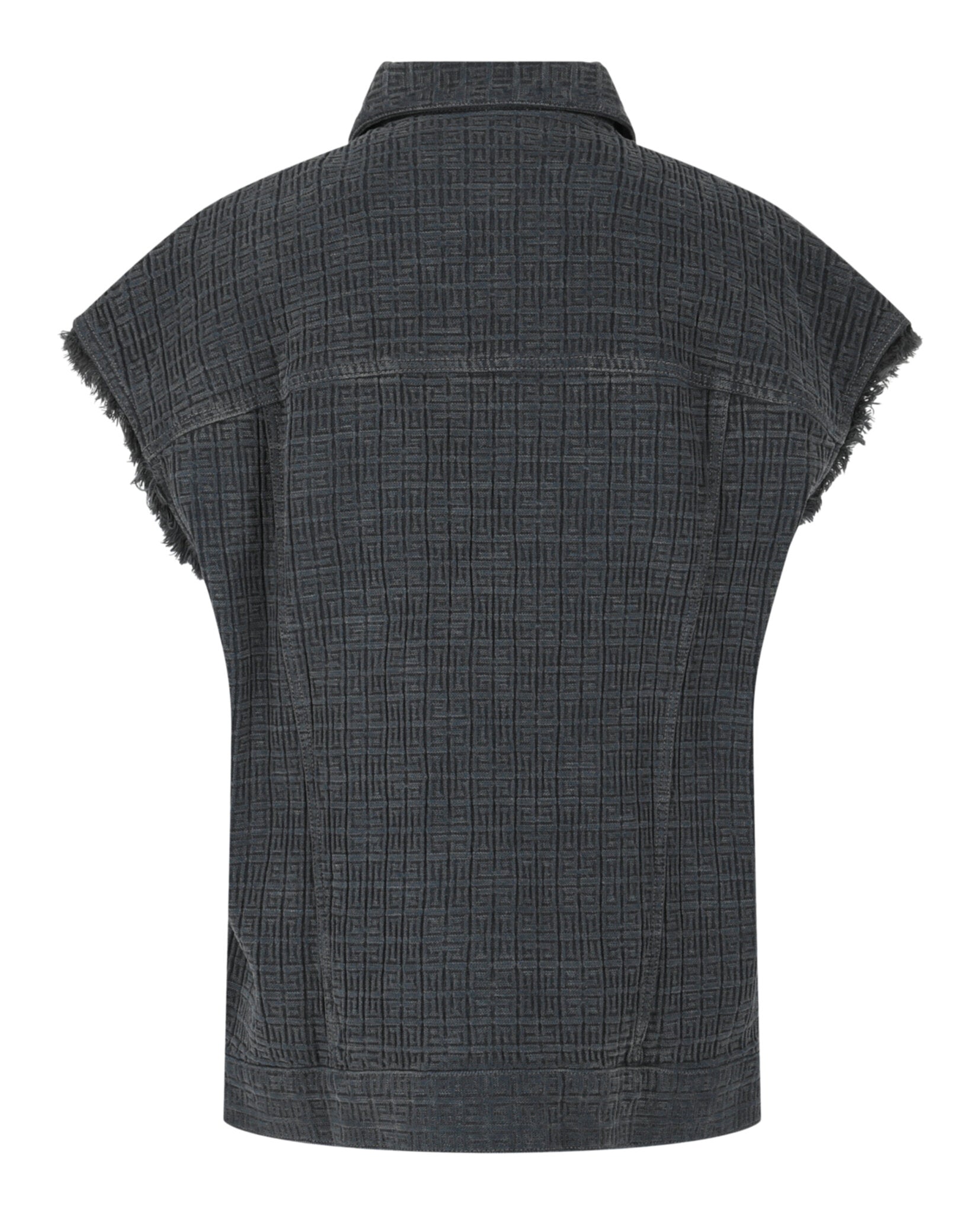 Oversized 4G Denim Vest