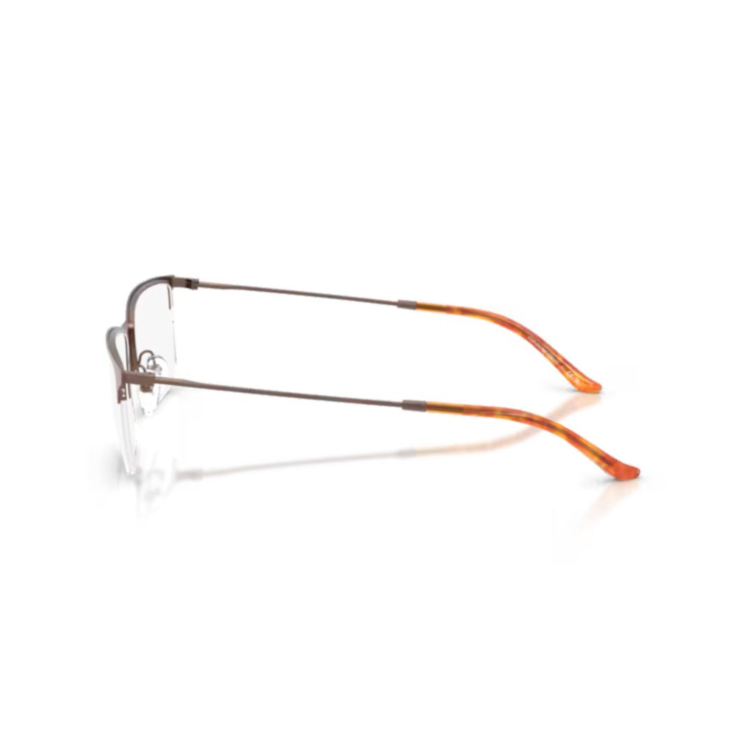 0ea1171 Rectangular Metal Frame Sunglasses with Tortoiseshell Tips