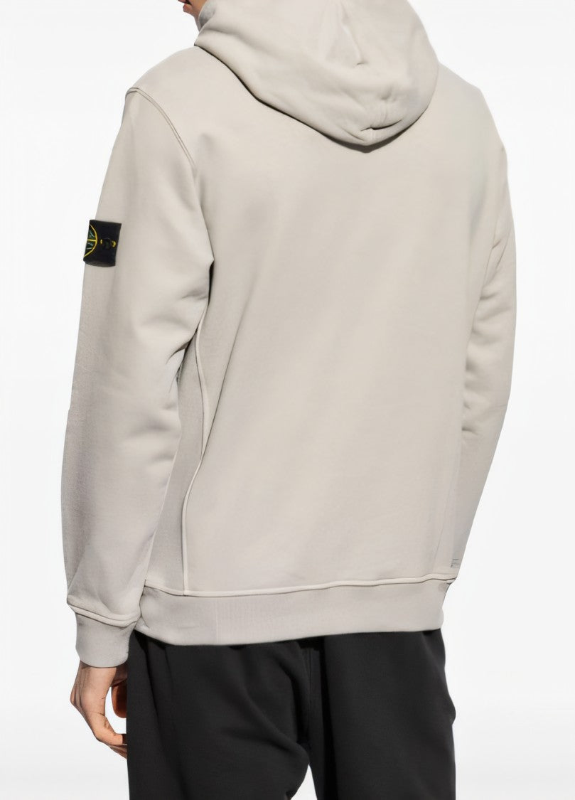 Relaxed-Fit Cotton Hoodie With Signature Logo Patch