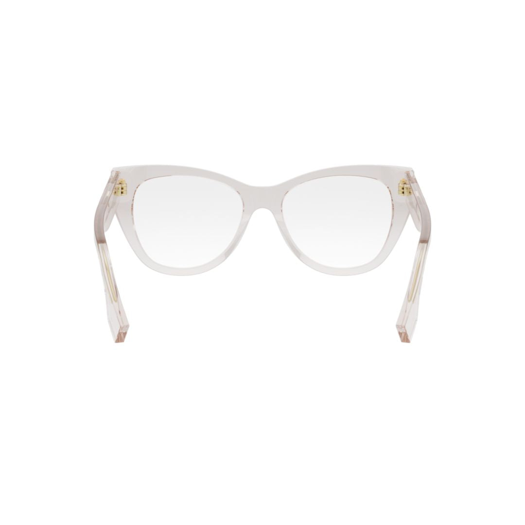 Fe50086i Translucent Acetate Cat-Eye Eyeglasses