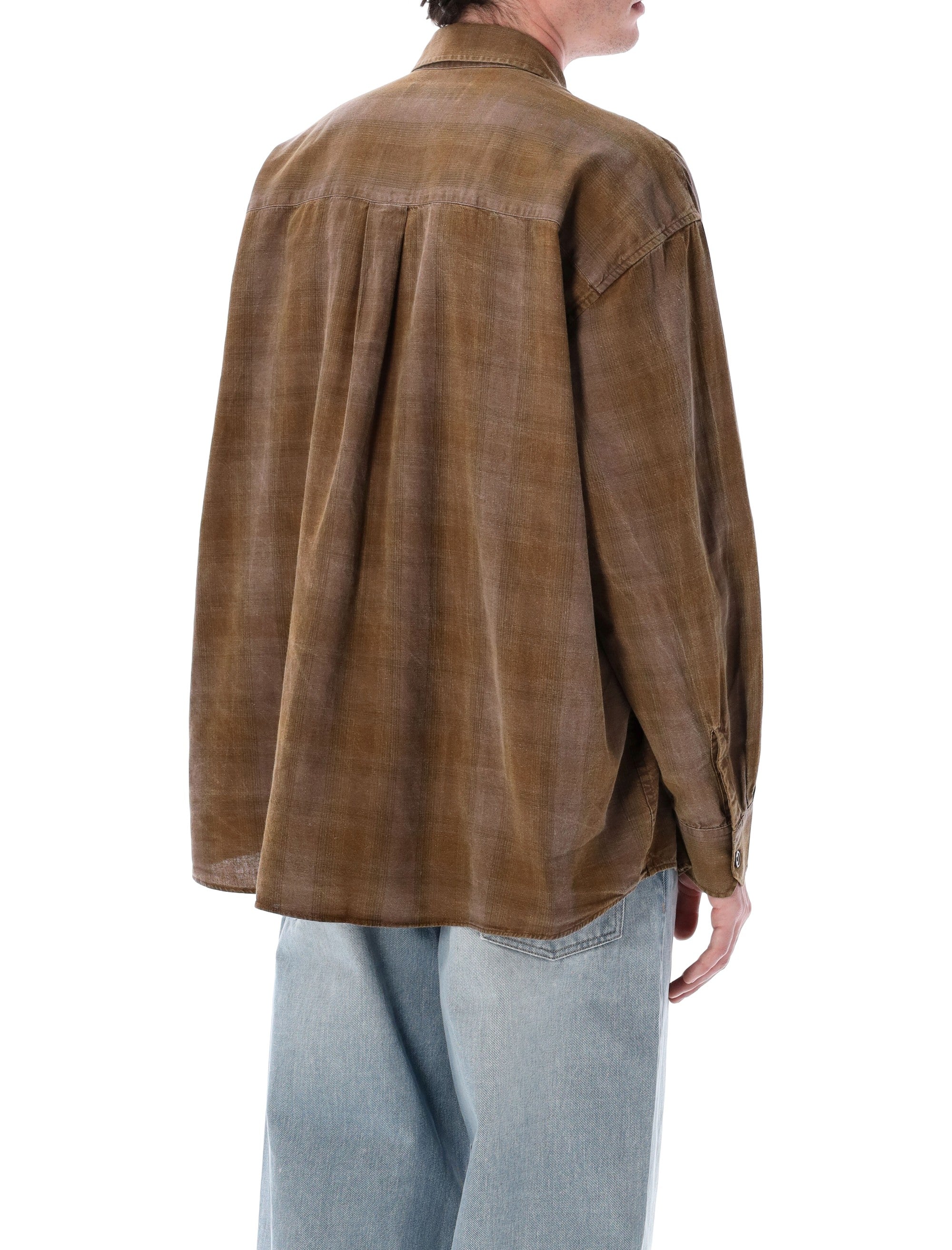Borrowed Shirt In Dakota Flannel Check