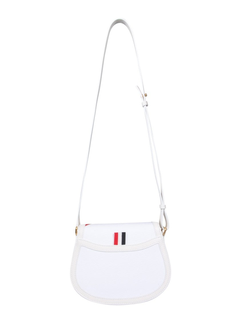 Canvas Saddle Shoulder Bag