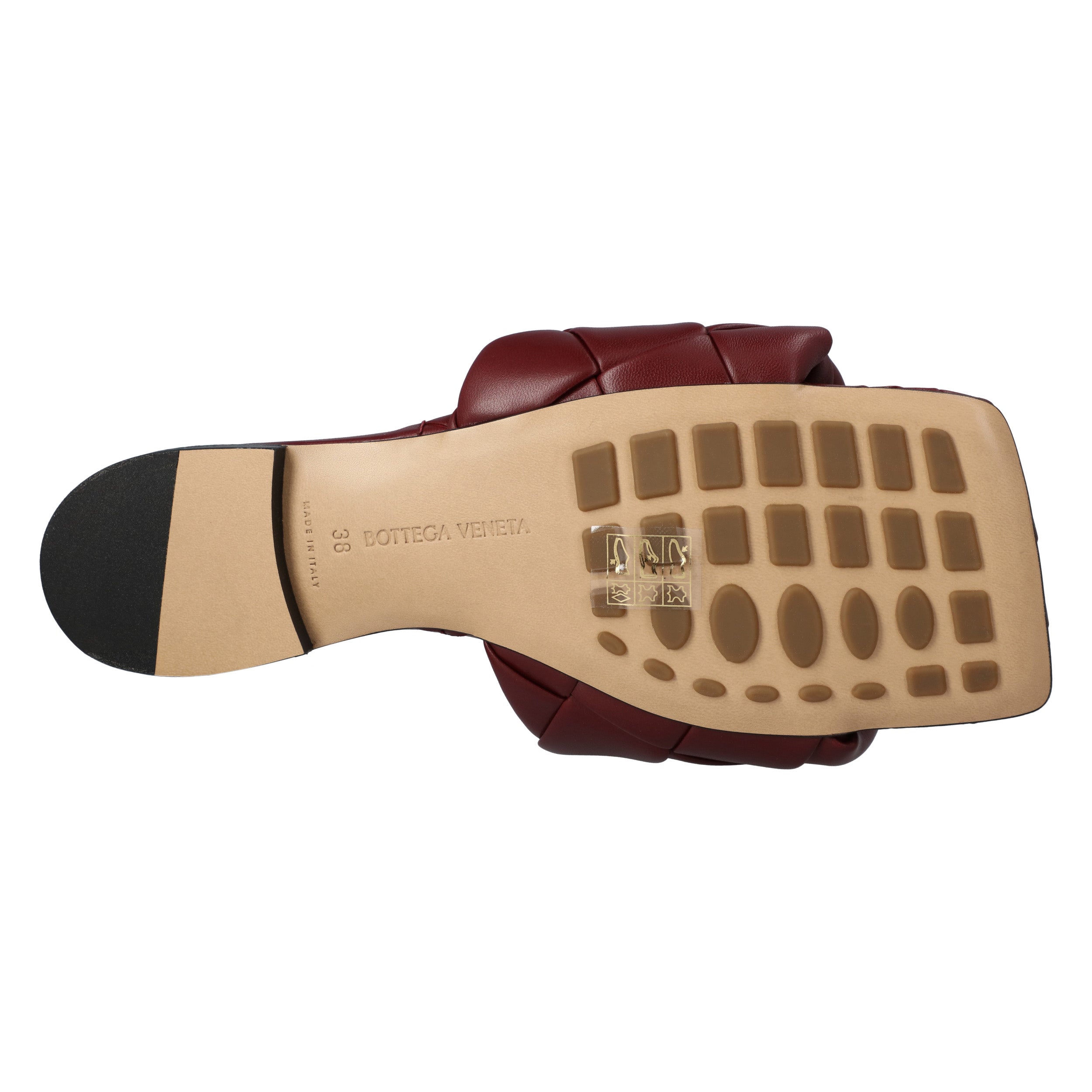 Lido Flat Sandal Red