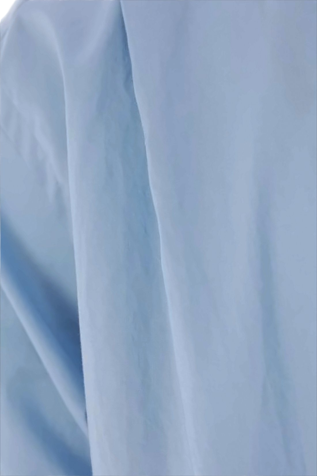 Short-Sleeved Blue Shirt with Classic Collar