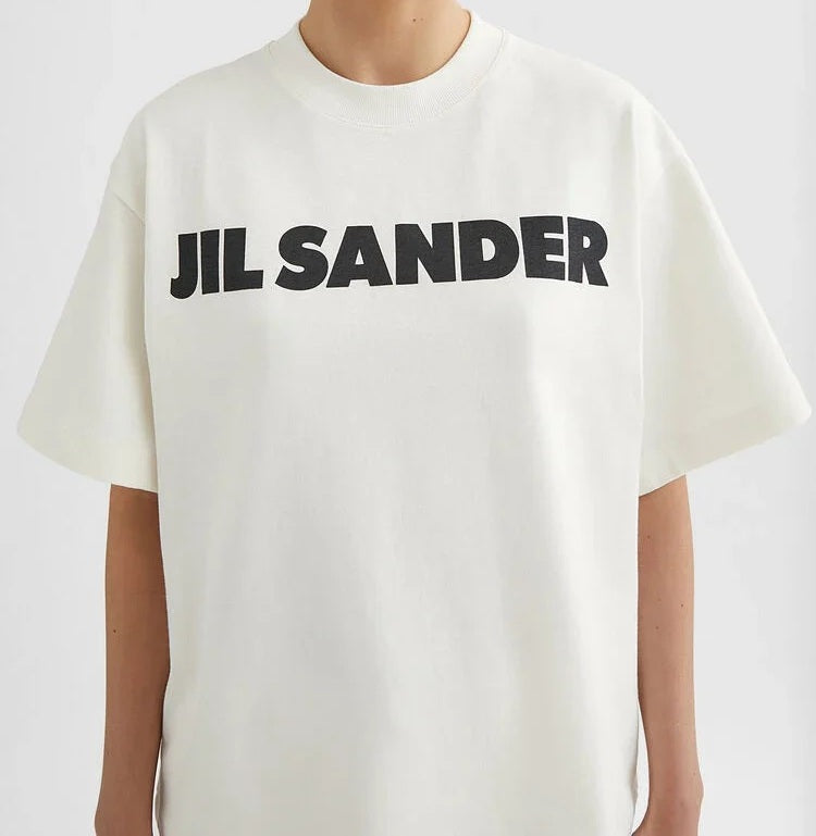 Relaxed Fit White Cotton T-Shirt