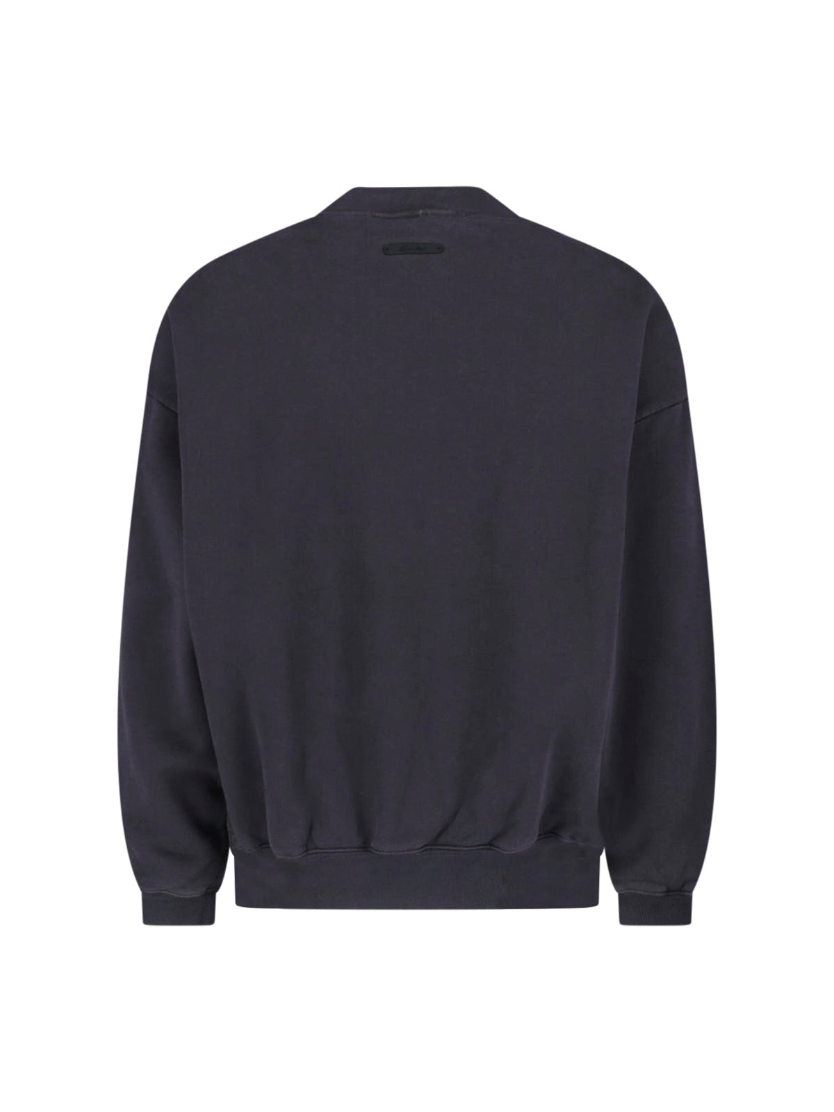 Black Relaxed Fit Arched Logo Sweatshirt