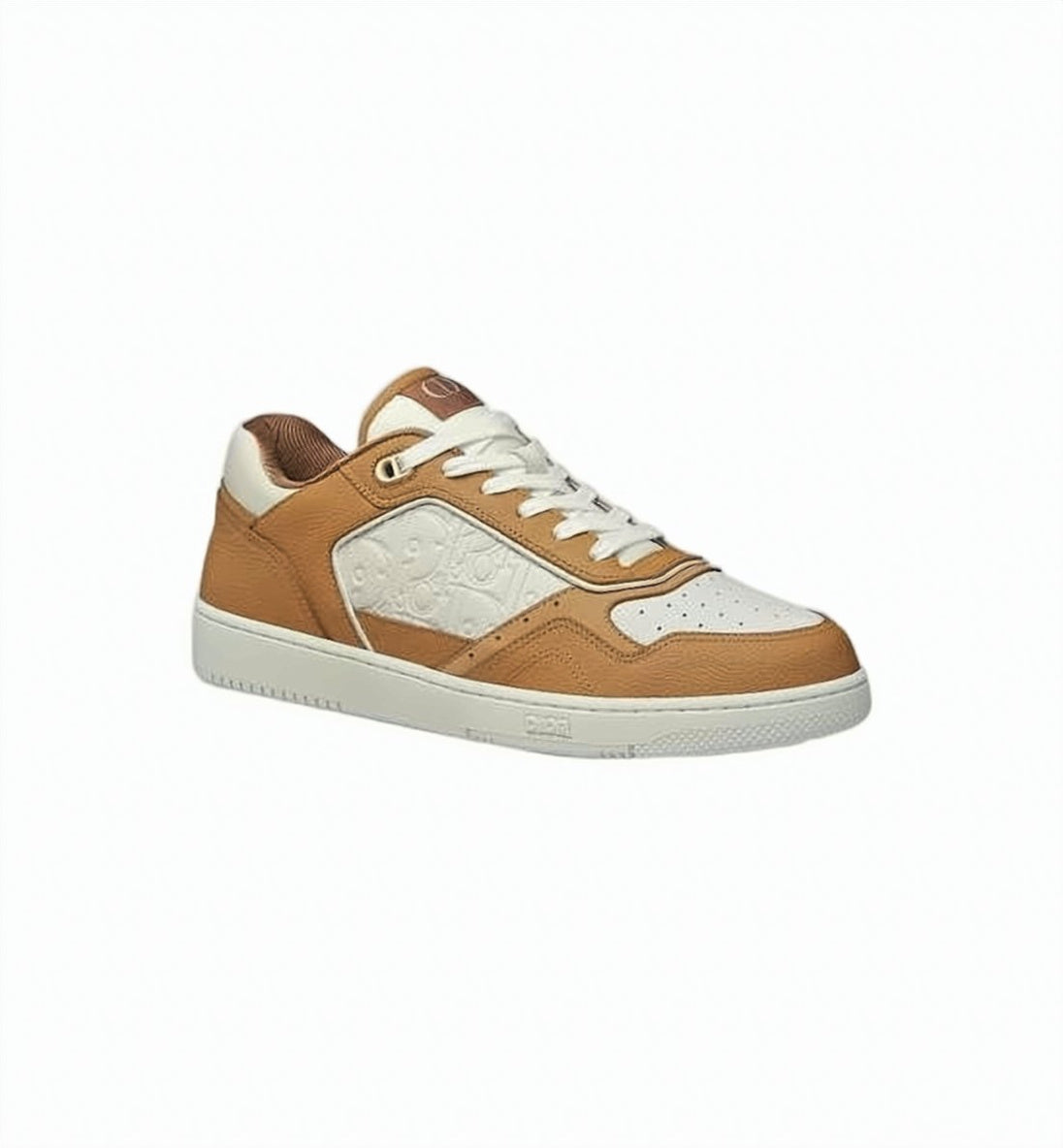 Perforated Calf Leather Sneakers
