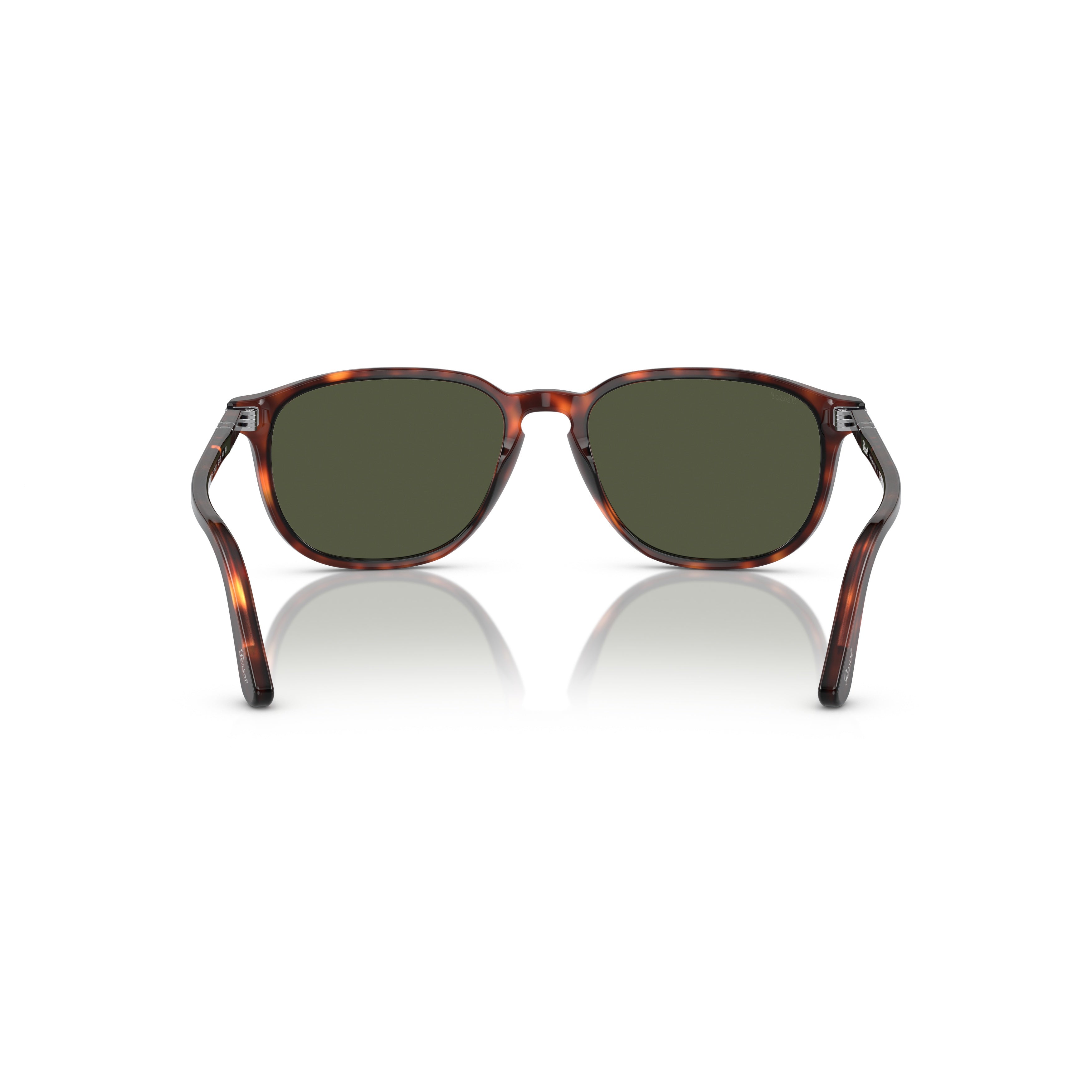 0po3019s Rounded Rectangular Tortoiseshell Acetate Sunglasses