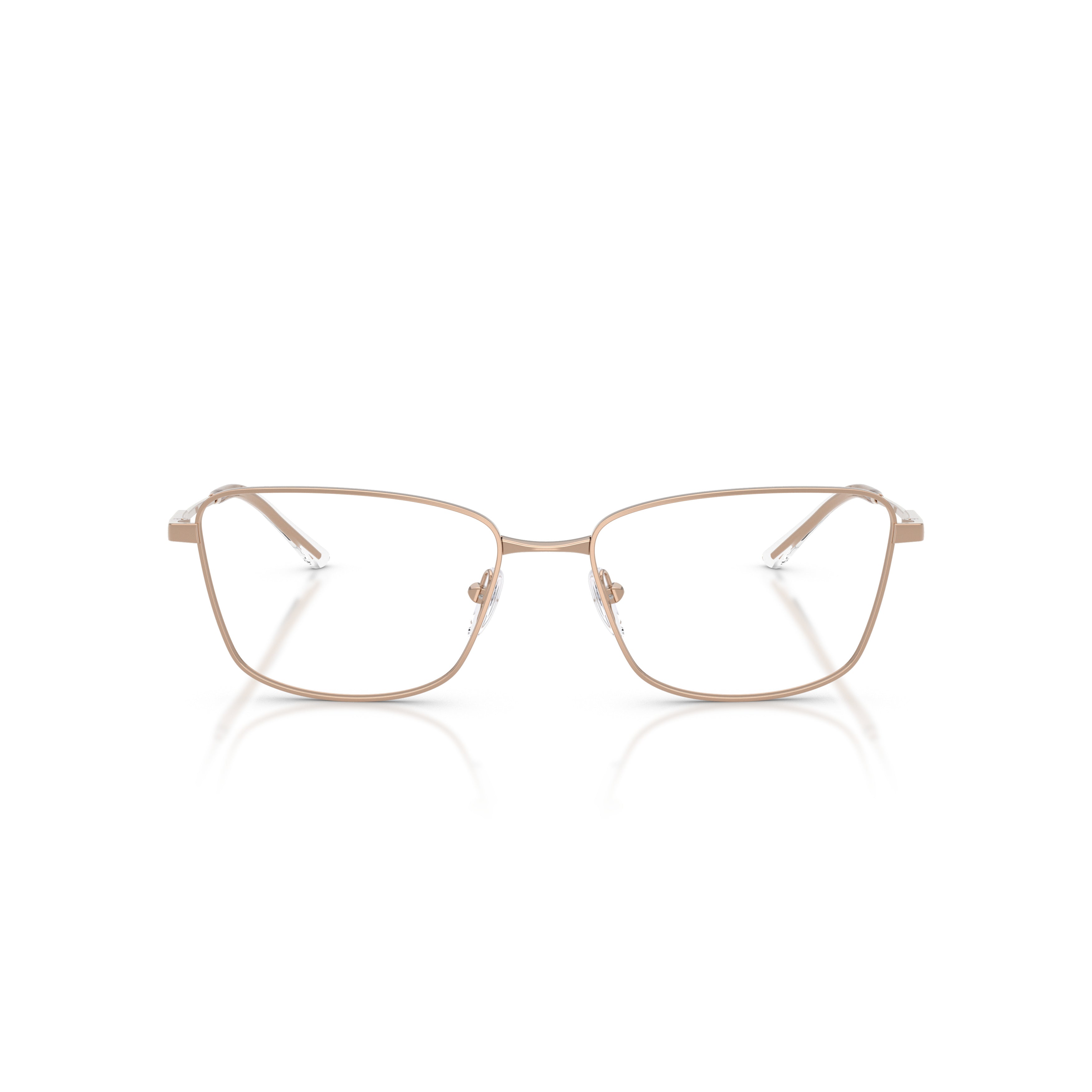 0ea1185b Sleek Square Gold Metal Frame Eyeglasses