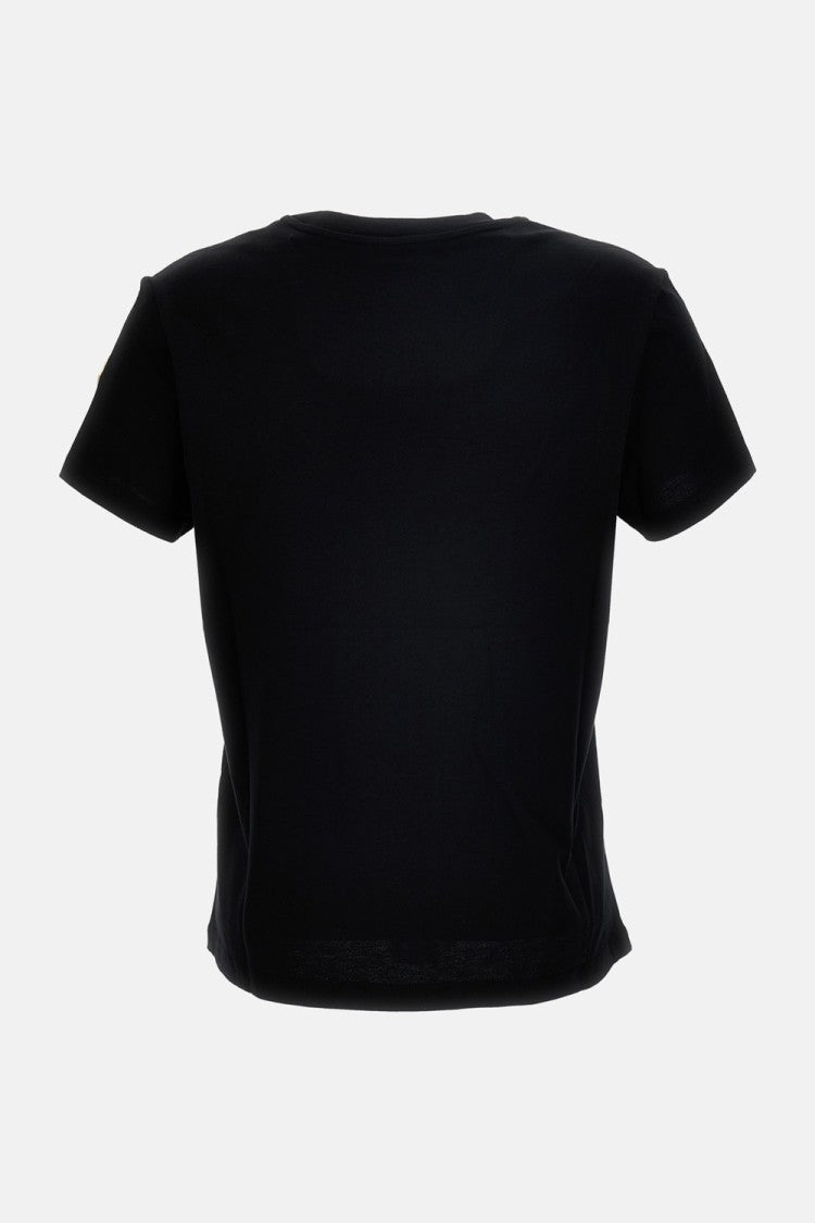 Textured Band Crew-Neck T-Shirt
