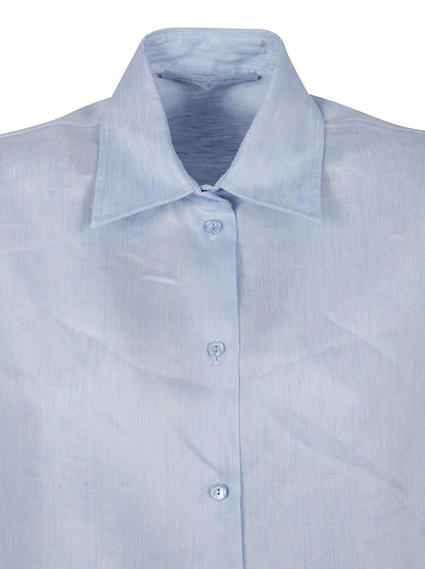 Relaxed Fit Shirt With Embroidery