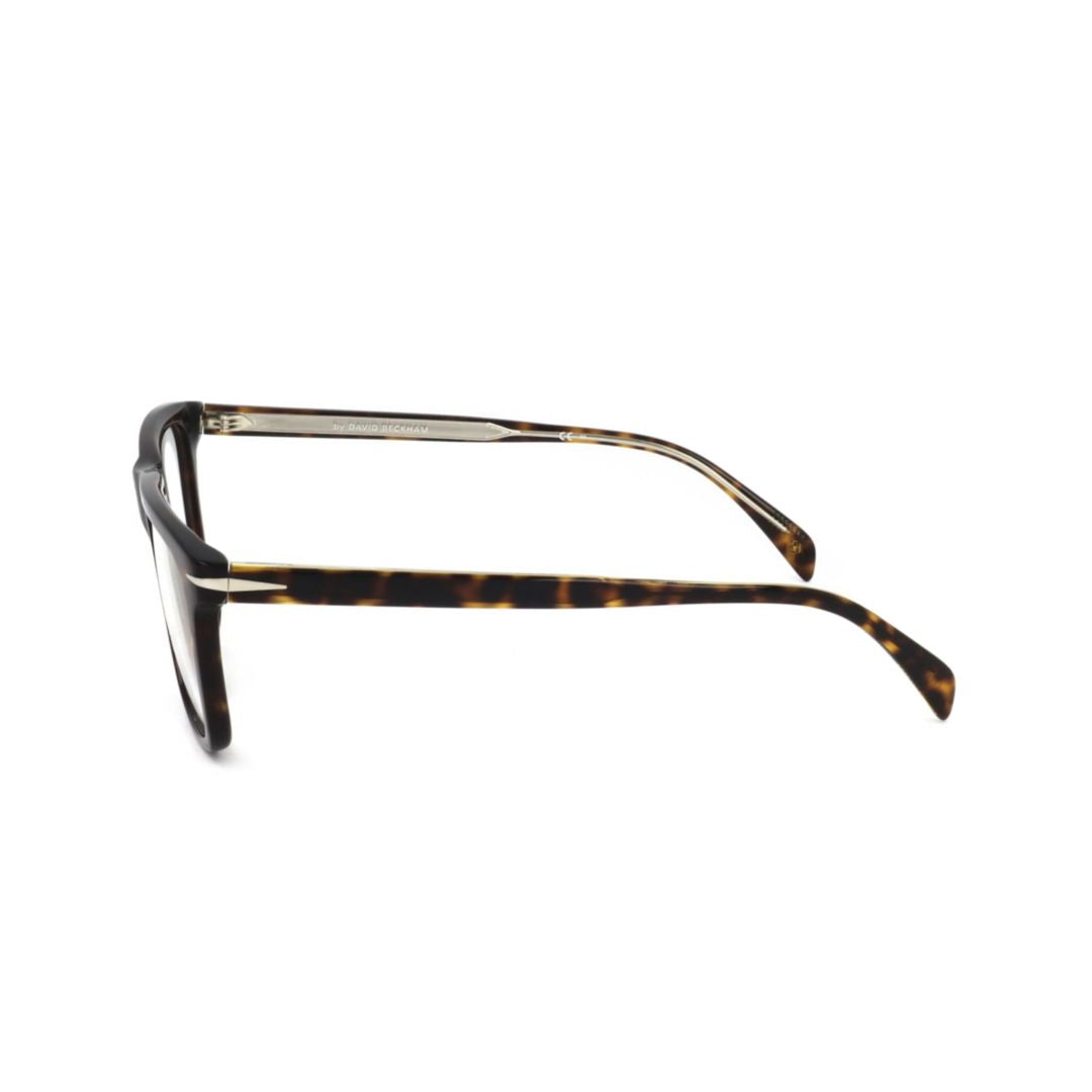Db 7061/F Timeless Rectangular Tortoiseshell Frame Eyeglasses