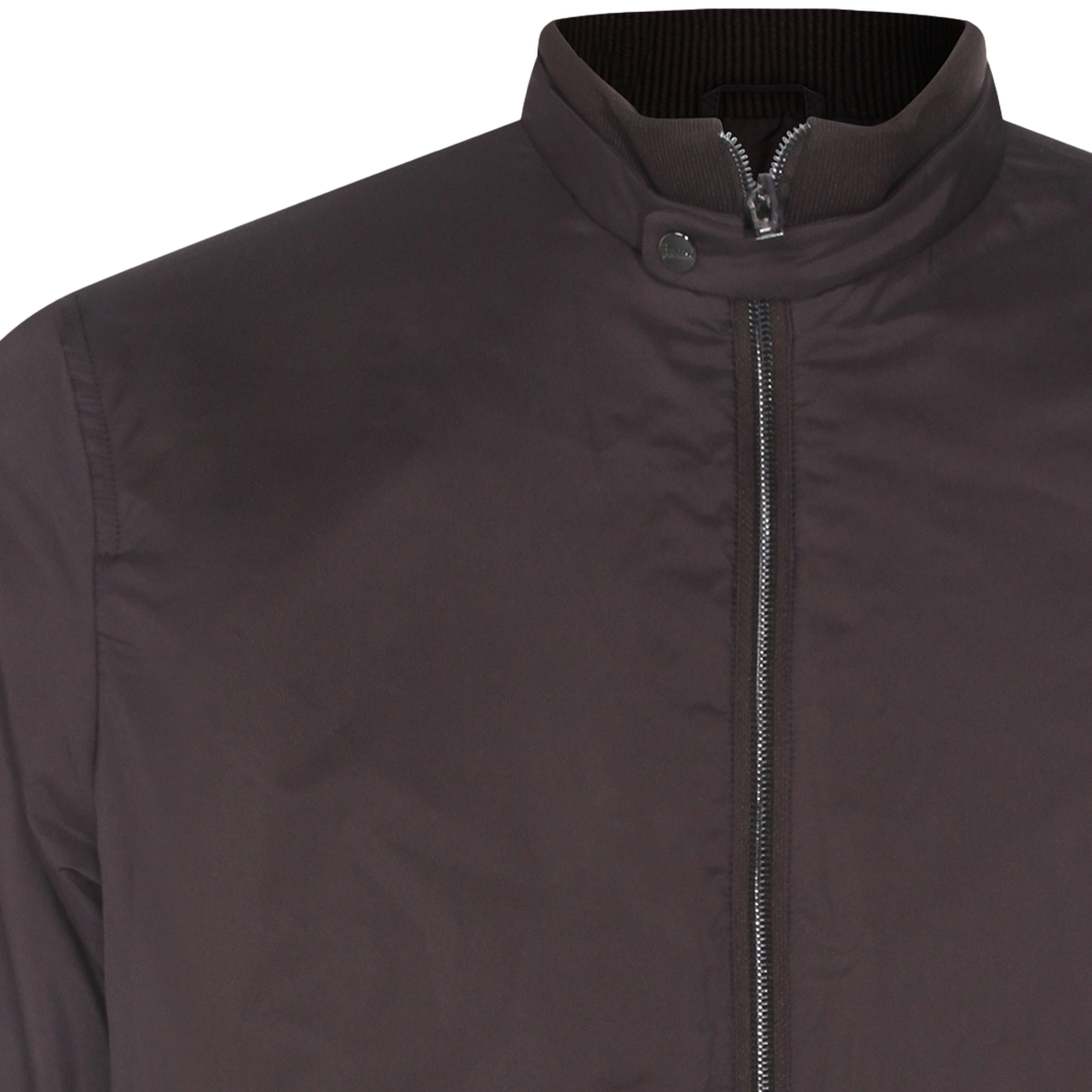 Brown Classic Jacket with Structured Silhouette