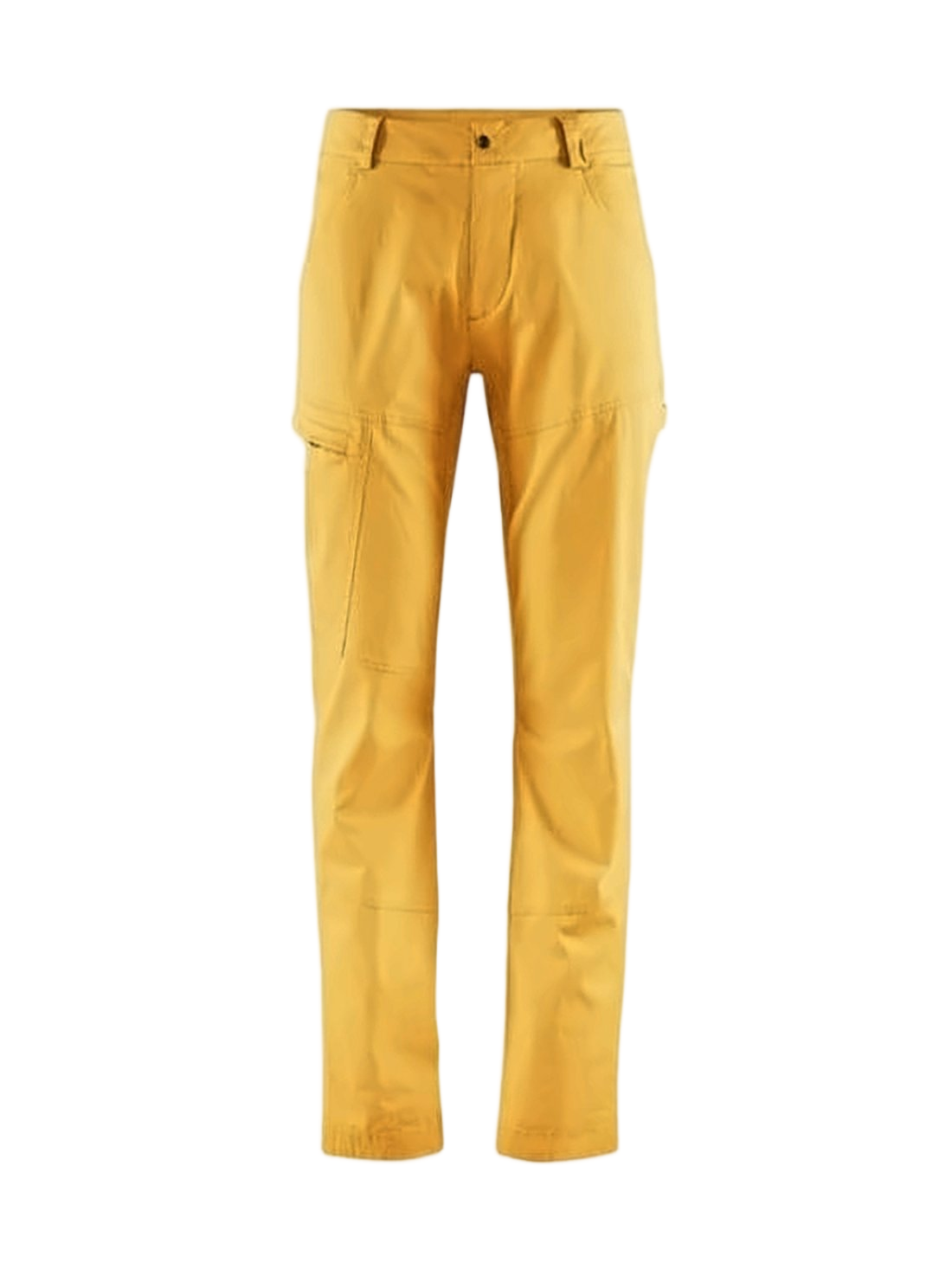 Structured Mid-Rise Straight Pants with Side Pockets