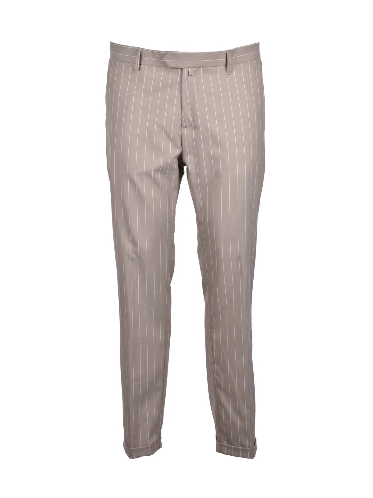 Beige Polyester Viscose Elastane Men Suit