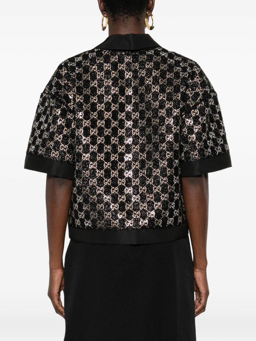 Cropped Top With Boxy Silhouette