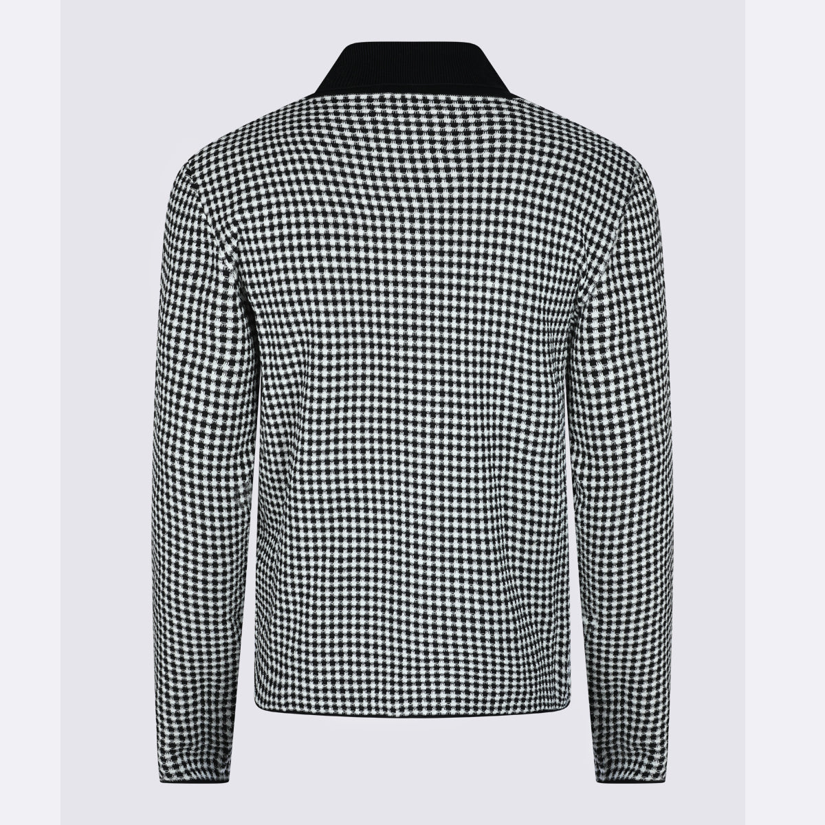 White And Black Cotton Shirt